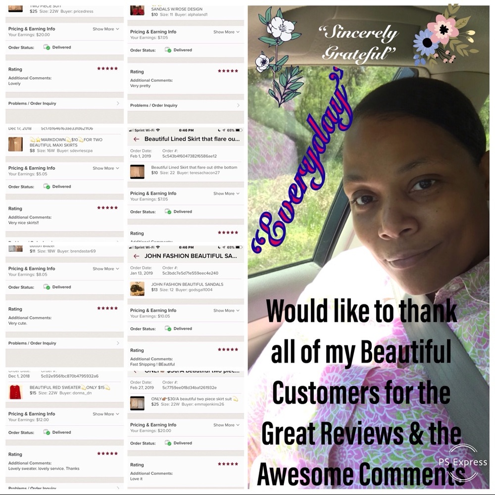 Sending a 👉🏾”Thank You”to all of my Customers⭐️